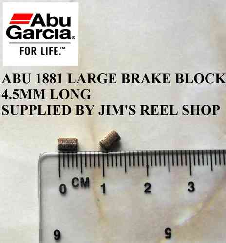ABU AMBASSADEUR LARGE FIBRE BRAKE BLOCKS # 1881