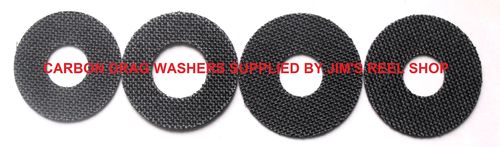 CARBON DRAG WASHERS FOR AKIOS S-LINE 656 MODELS