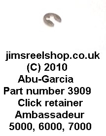 ABU AMBASSADEUR & 501/505/506/507 E-CLIP # 3909