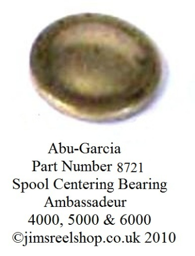 ABU AMBASSADEUR 5000/6000C CENTRERING SHIM 8721