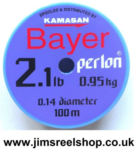 BAYER PERLON 2.1LB 0.95KG 0.14mm BRAKING STRAIN