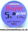 BAYER PERLON LINE 5 LB / 2.25kg B/S 0.22mm DIA.