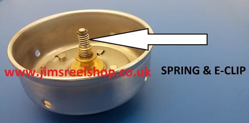 ABU 506 MKII ROTOR CUP SPRING & E-CLIP RETAINER
